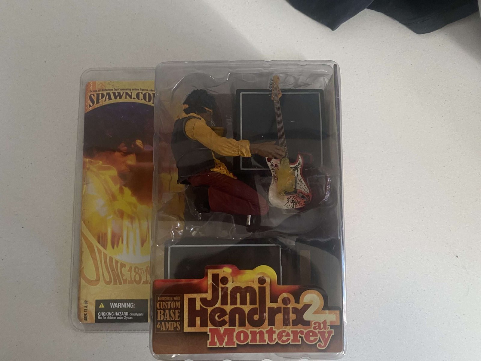 Jimi Hendrix 2 Monterey 2004 McFarlane Action Figure