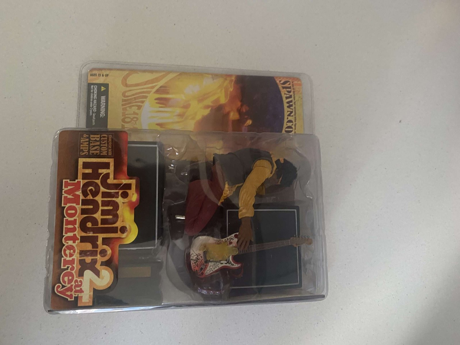 Jimi Hendrix 2 Monterey 2004 McFarlane Action Figure