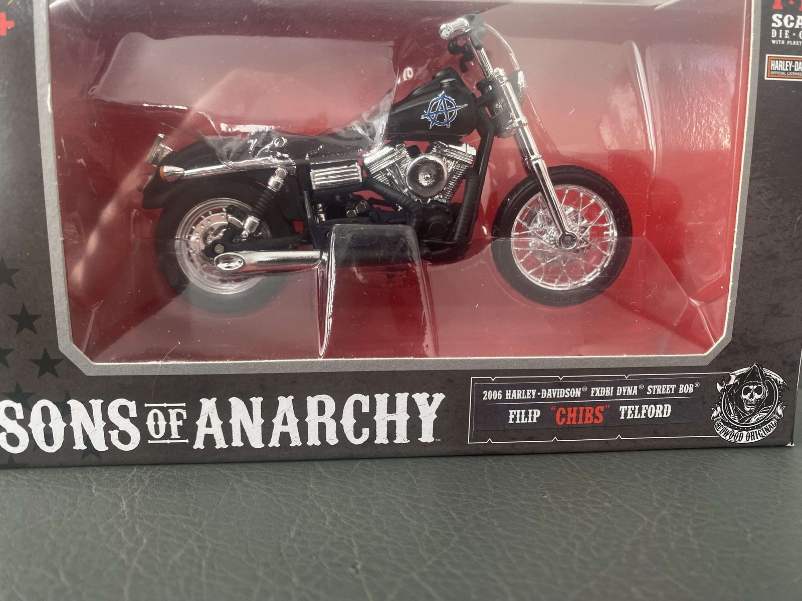 Sons of Anarchy 1:18 Scale DieCast Vehicle from Maisto Filip Chibs Telford