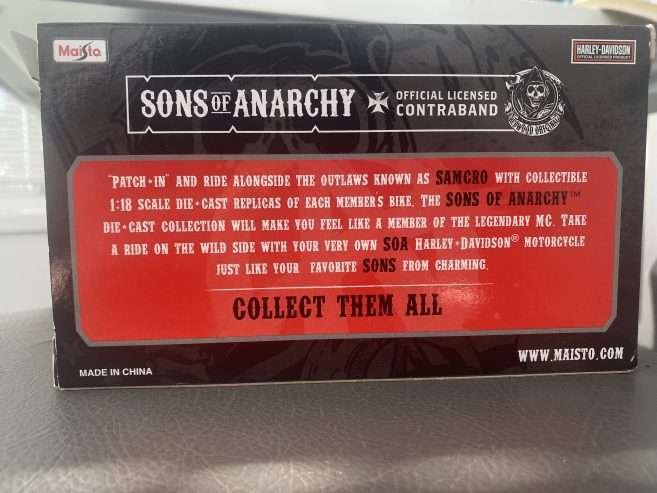 Sons of Anarchy 1:18 Scale DieCast Vehicle Jackson JAX Teller