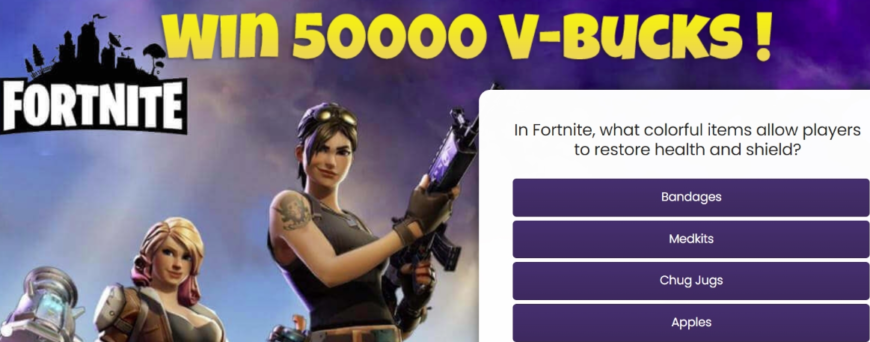 Get Your 5000 V-Bucks in Fortnite!