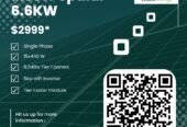 Get a 6.6kW Premium Solar System at an affordable rate