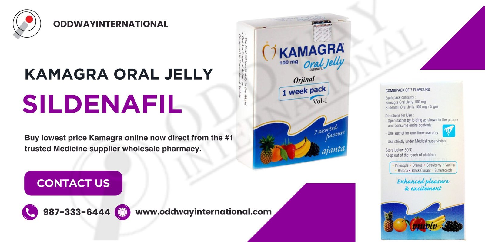 Buy Fruit flavor Kamagra Oral Jelly in Australia