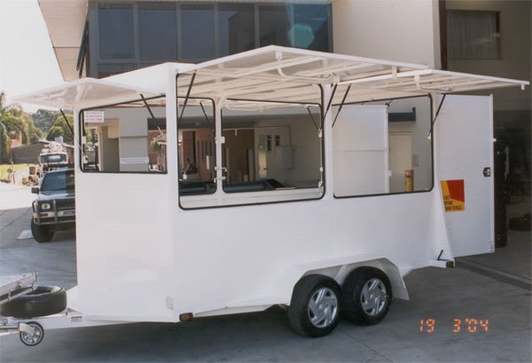 High-Quality 7×4 Enclosed Trailers for Sale