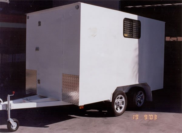 High-Quality 7×4 Enclosed Trailers for Sale