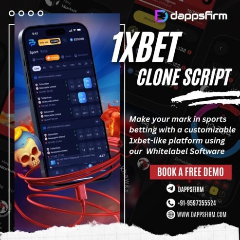 1XBet Clone Script: Your Gateway to Profits in Sports Betting – Book a Free Demo!