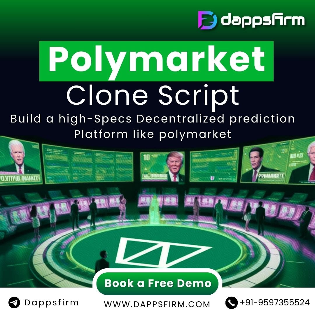 Polymarket Clone Script : Build a Future-Proof Decentralized Market