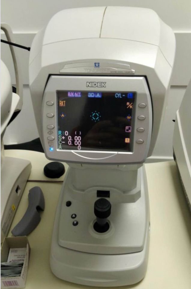 Nidek Tonoref III Autorefractor/Keratometer/Nct With Non Contact Pachymeter