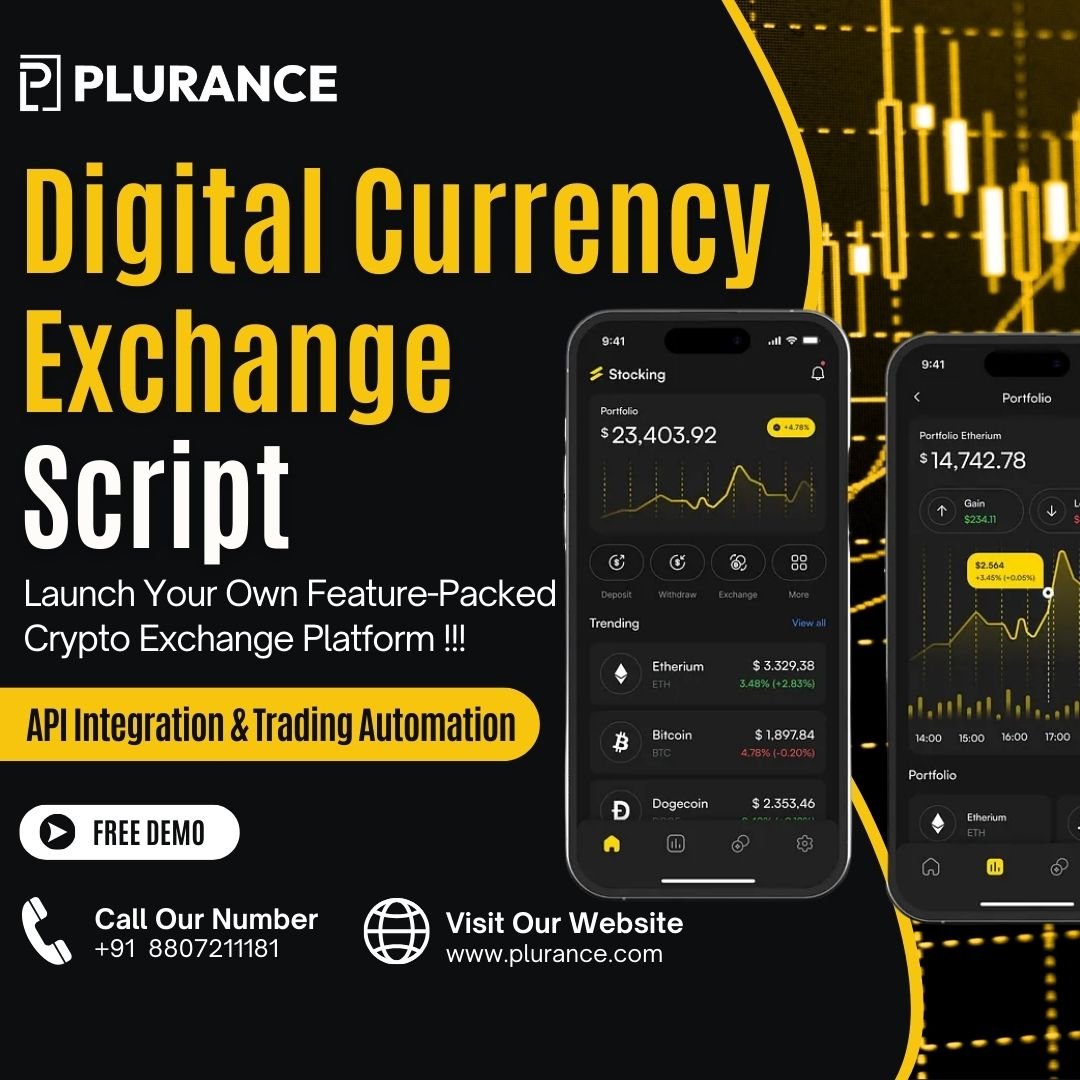 Get a Digital Currency Exchange Script with API Integration & Automation Tools