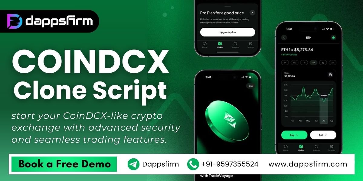 CoinDCX Clone Script – The Cheapest Way to Launch a Crypto Trading Platform