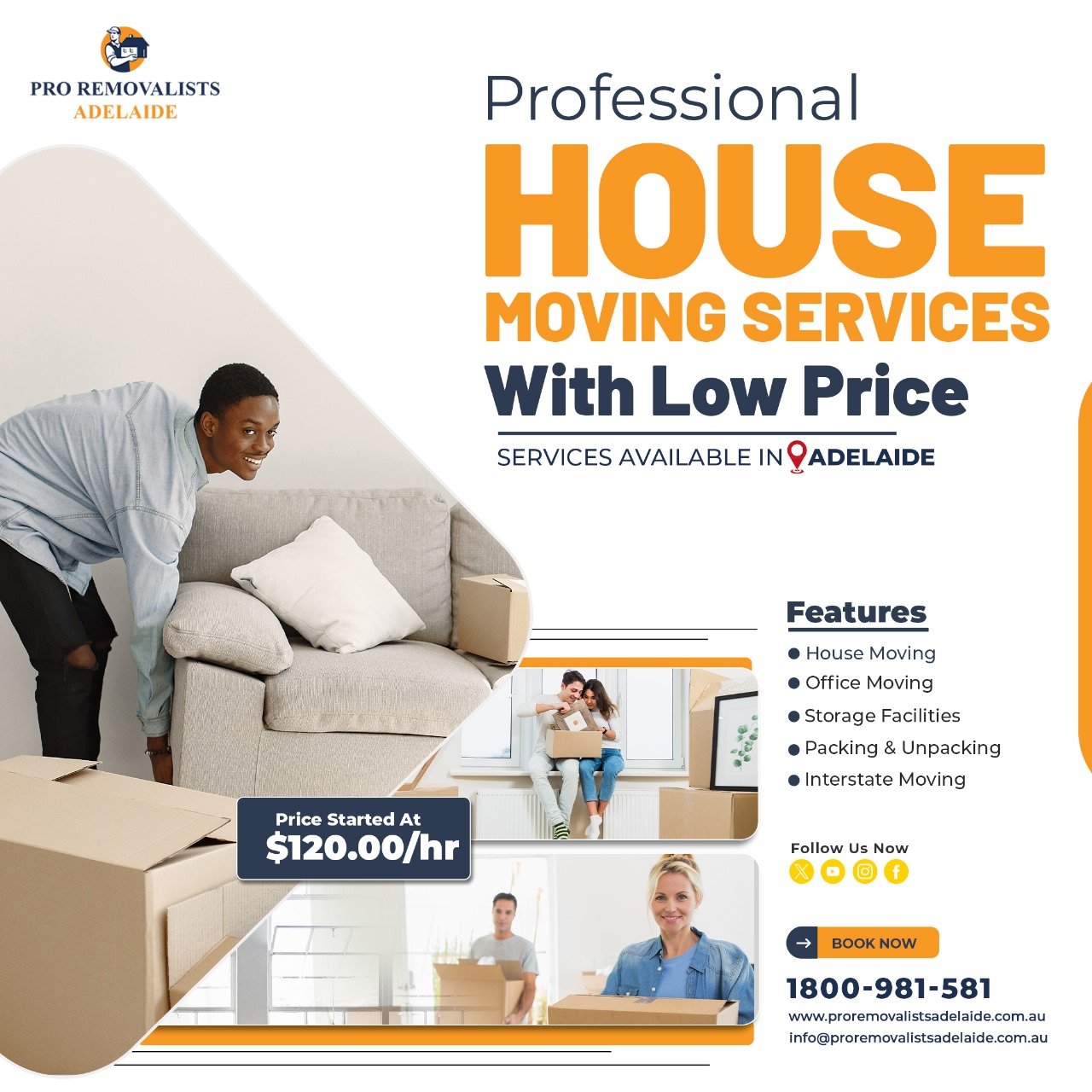 Trusted Movers in Adelaide | Book Skilled, Affordable House Movers Today