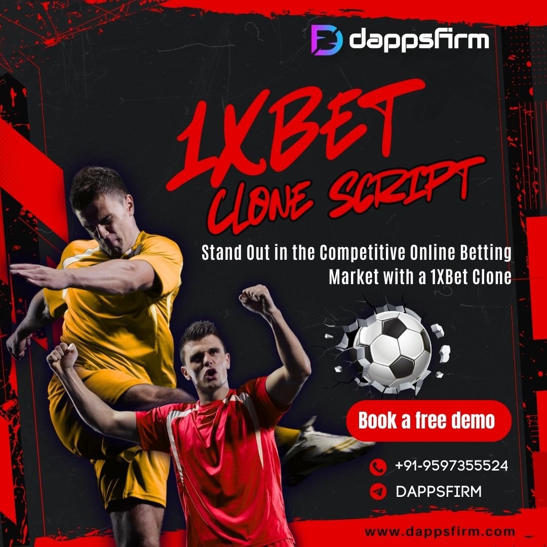 Tap into the booming online gaming market with our 1xbet clone script today!