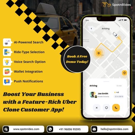 Develop An Uber Clone App For Revenue-Generating Taxi Business
