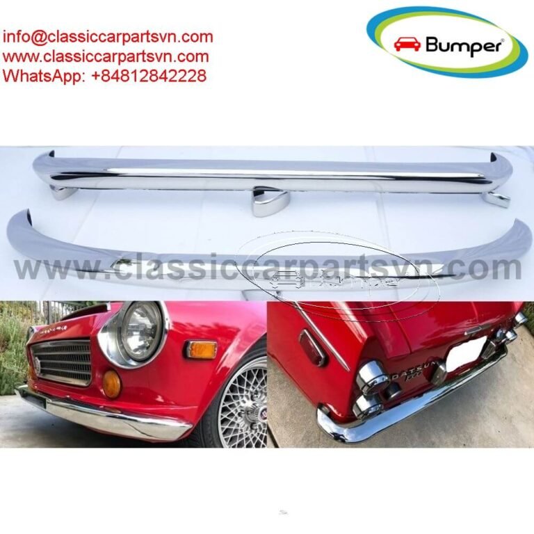 Datsun Roadster Fairlady bumpers no over riders