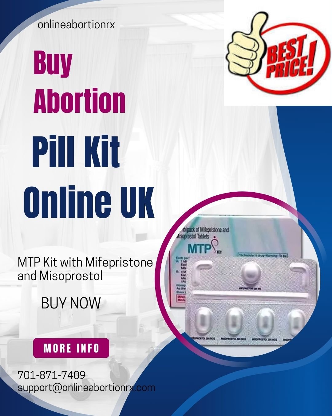 Buy Abortion Pill Kit Online UK – MTP Kit with Mifepristone & Misoprostol
