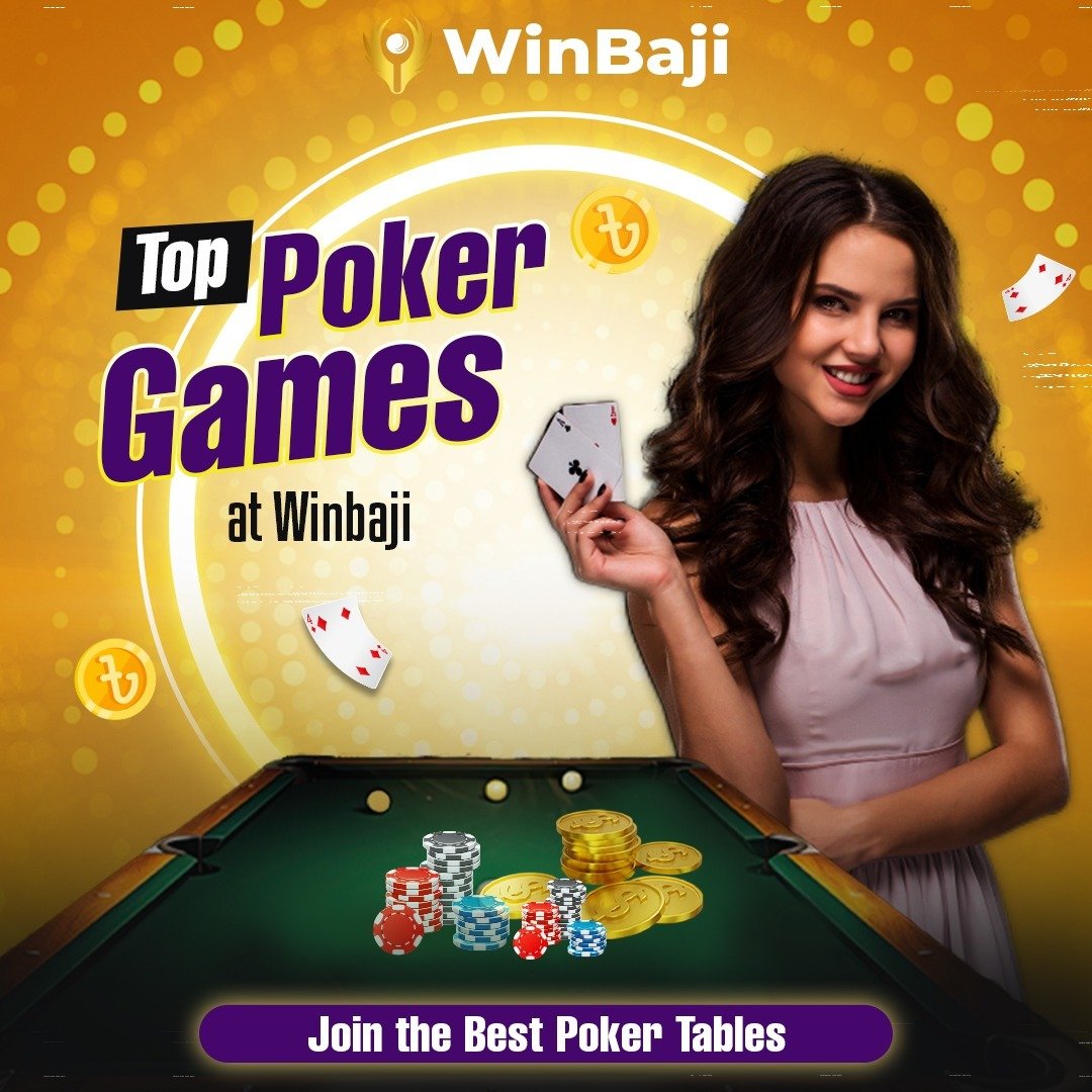 Play Online Poker Card Game at Winbaji