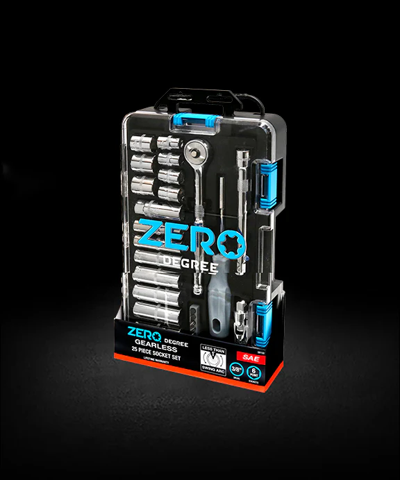 ¼ Gearless Ratchet Sets 27 Piece SAE