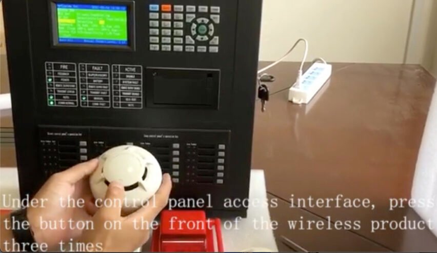 Wireless Addressable Fire Alarm Fire Fighting Security Systems
