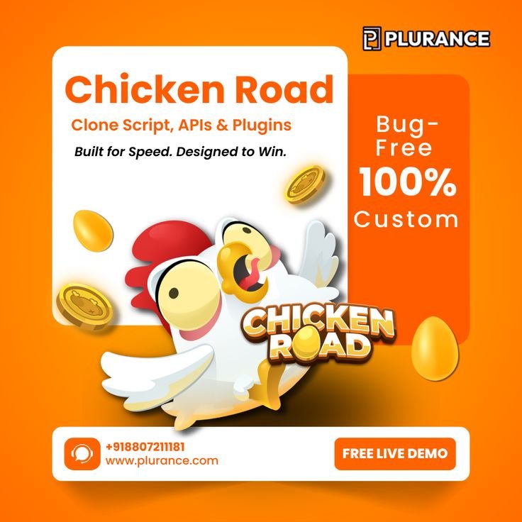 Chicken Road Clone Script – Launch Your Crash Gaming Based Addictive Arcade Game