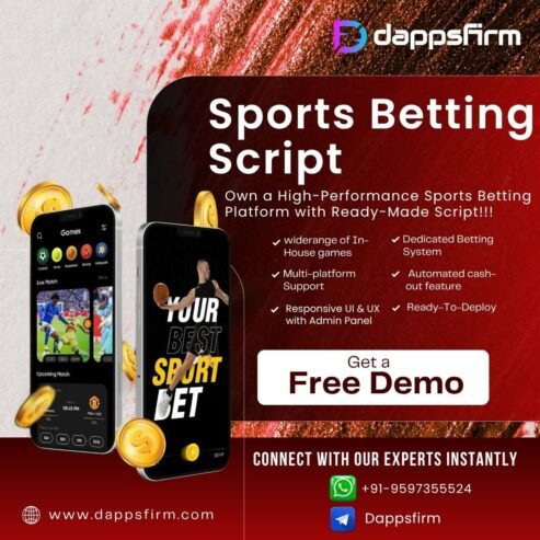 Own a High-Performance Sports Betting Platform with Ready-Made Script