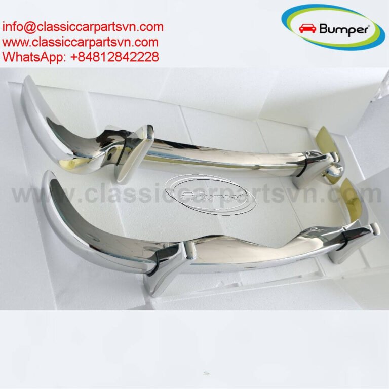 Mercedes Ponton 6-cylinder W180 W128 coupe cabriolet bumpers