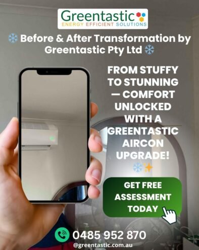 Upgrade Your Air Conditioner with Greentastic – Rebates Available!