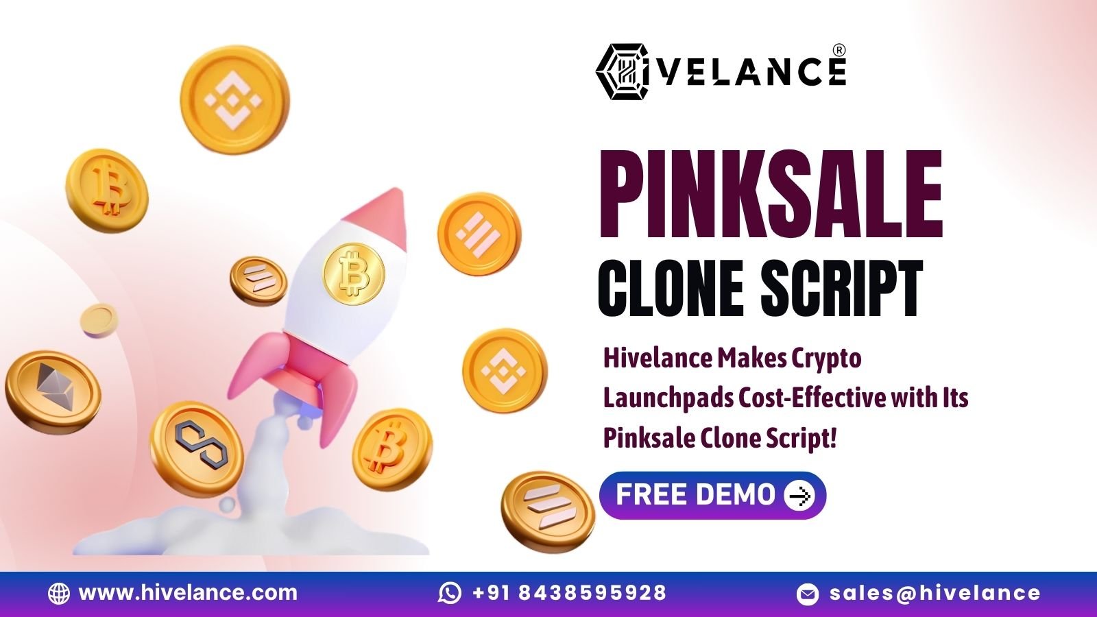 Pinksale Clone Script: Launch Your Own Crypto Launchpad in Just 10 Days