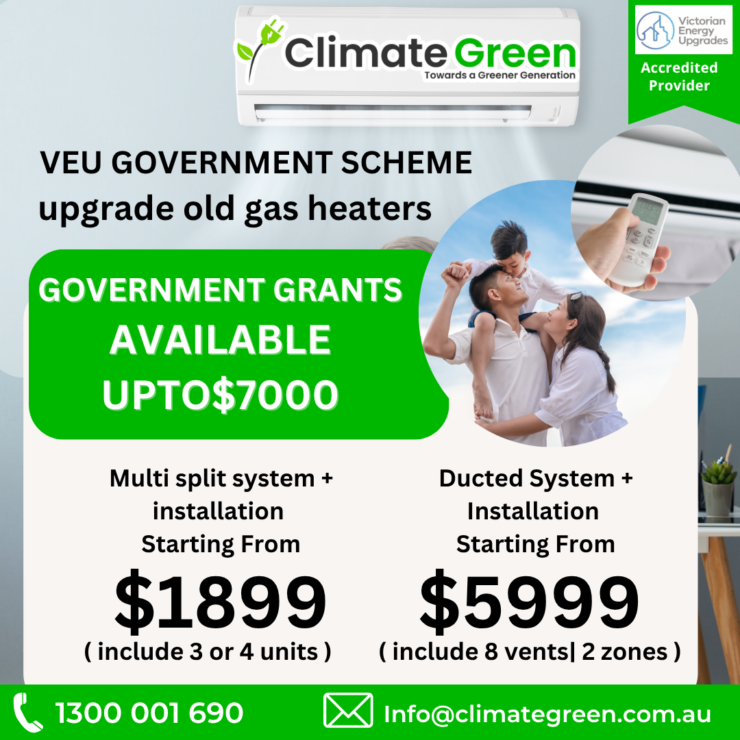 Upgrade Your Comfort with Climate Green’s Air Conditioning Installation!