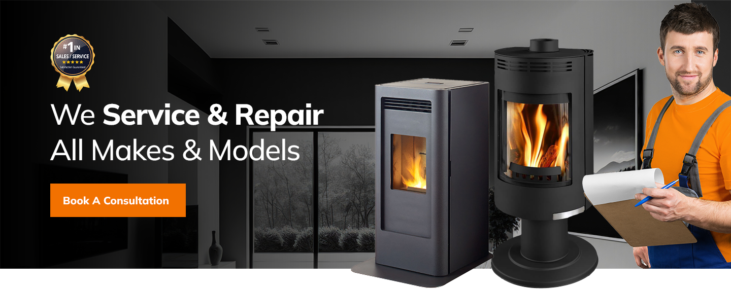 Premium Freestanding Wood Fireplaces – Stylish & Efficient Heating