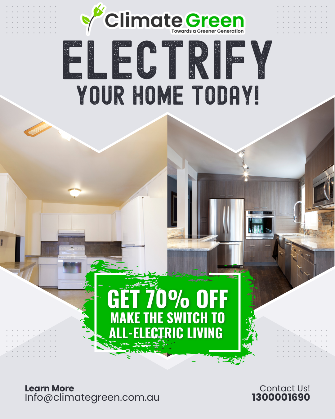 Electrifiy Your Home & Save Up to 70%!