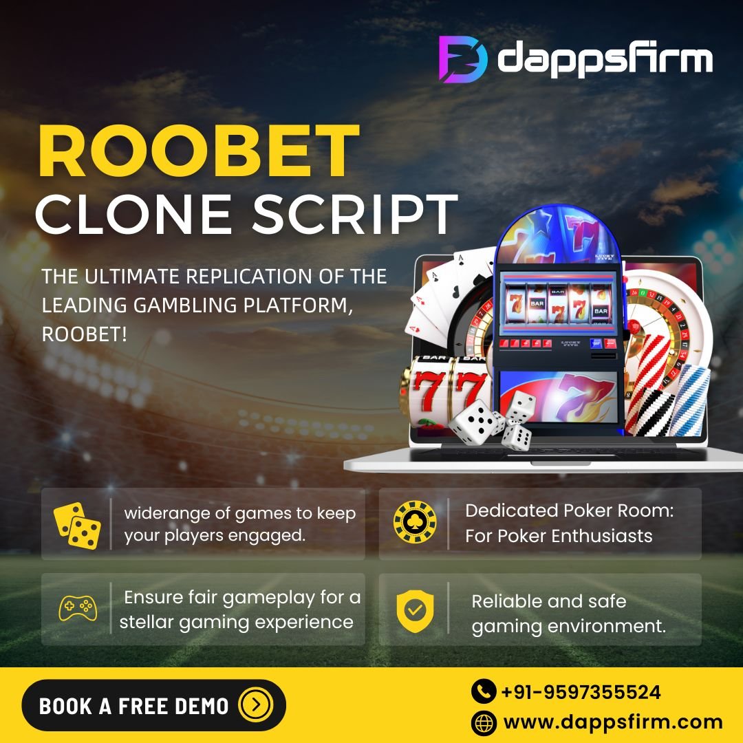 Be iGaming Ready with Advanced and Secure Roobet Clone Script Today