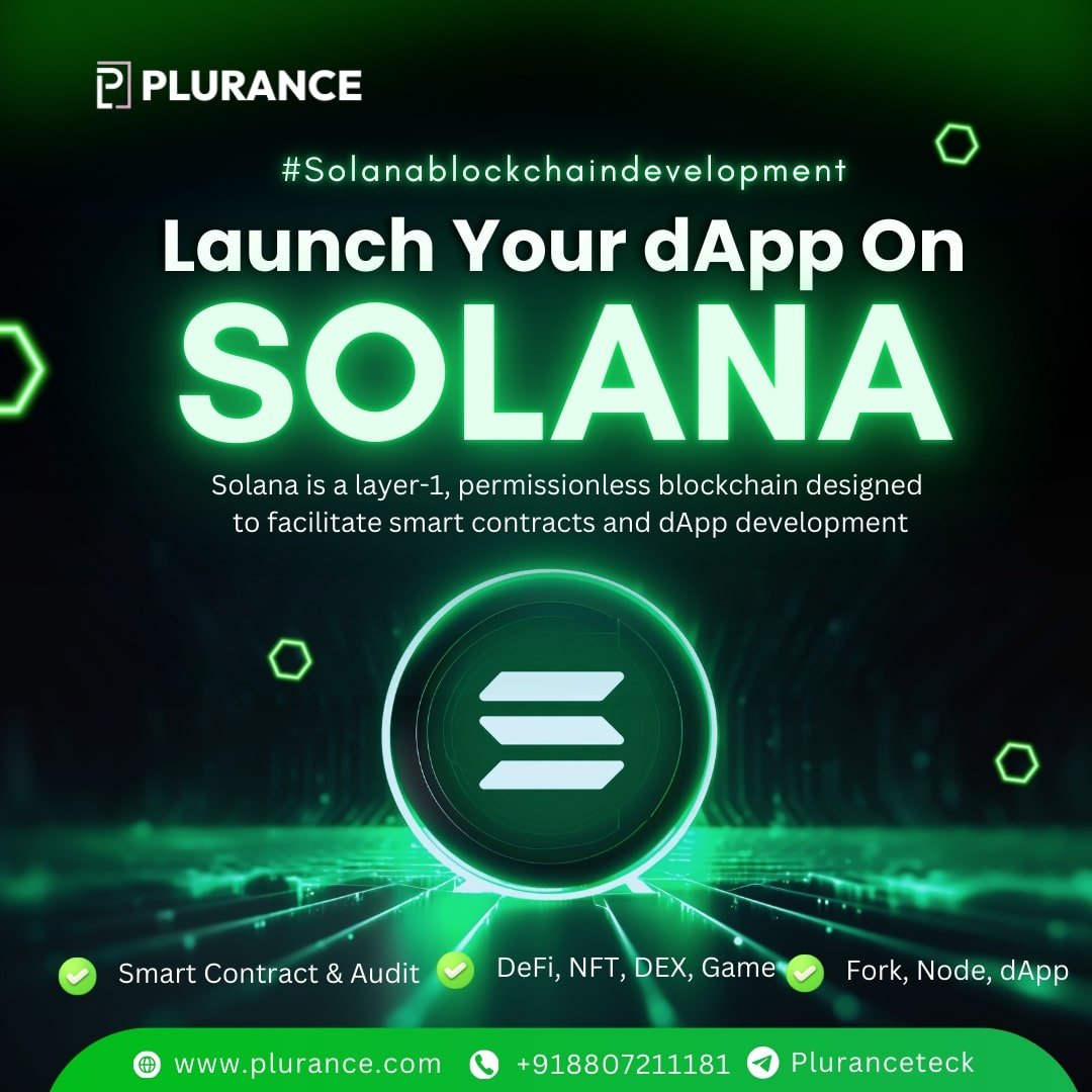 Build Your Lightning Fast dApps On Solana Blockchain @ Affordable Cost