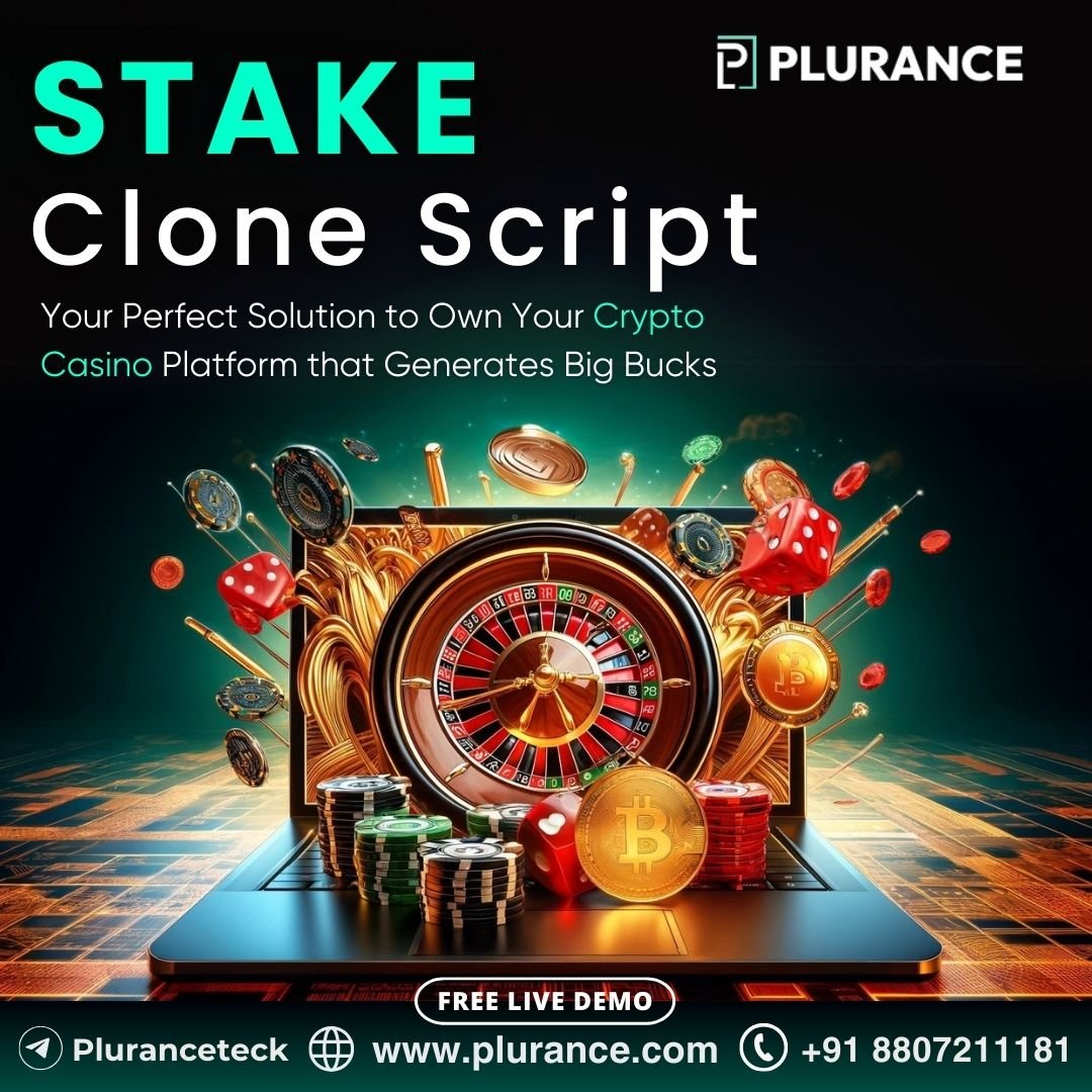 Customizable Stake Clone Solution – For Launching Winning Casino Platform