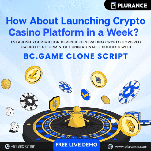 BC Game Clone Script with Powerful Back Office Dashboard