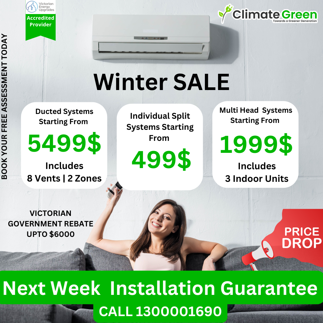 WINTER SALE – AIR CONDITIONING INSTALLATION MELBOURNE