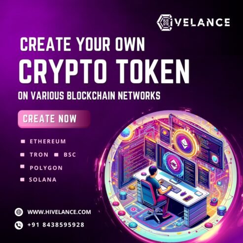 Crypto Token Development Services At Low Cost