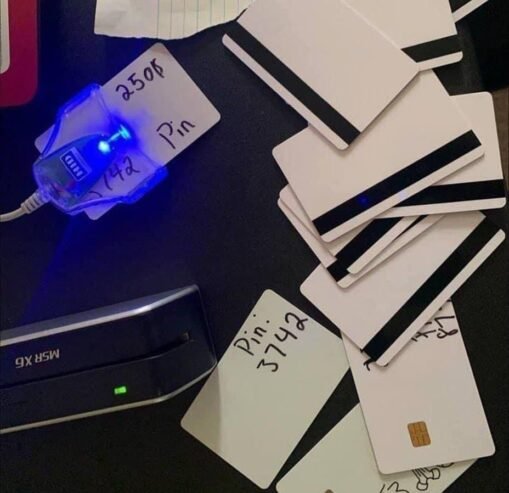 cloned cards with high and low balance