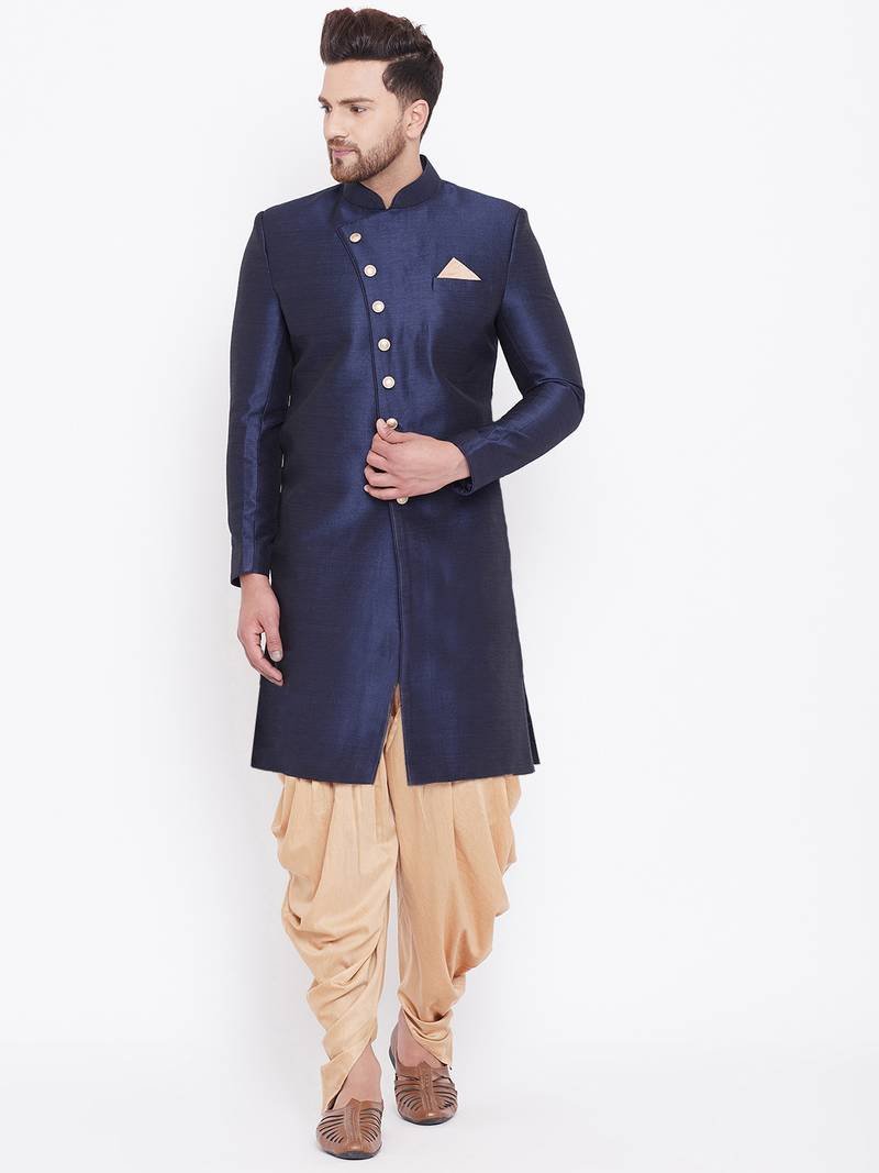 Designer Blue Color Sherwani for Special Moments