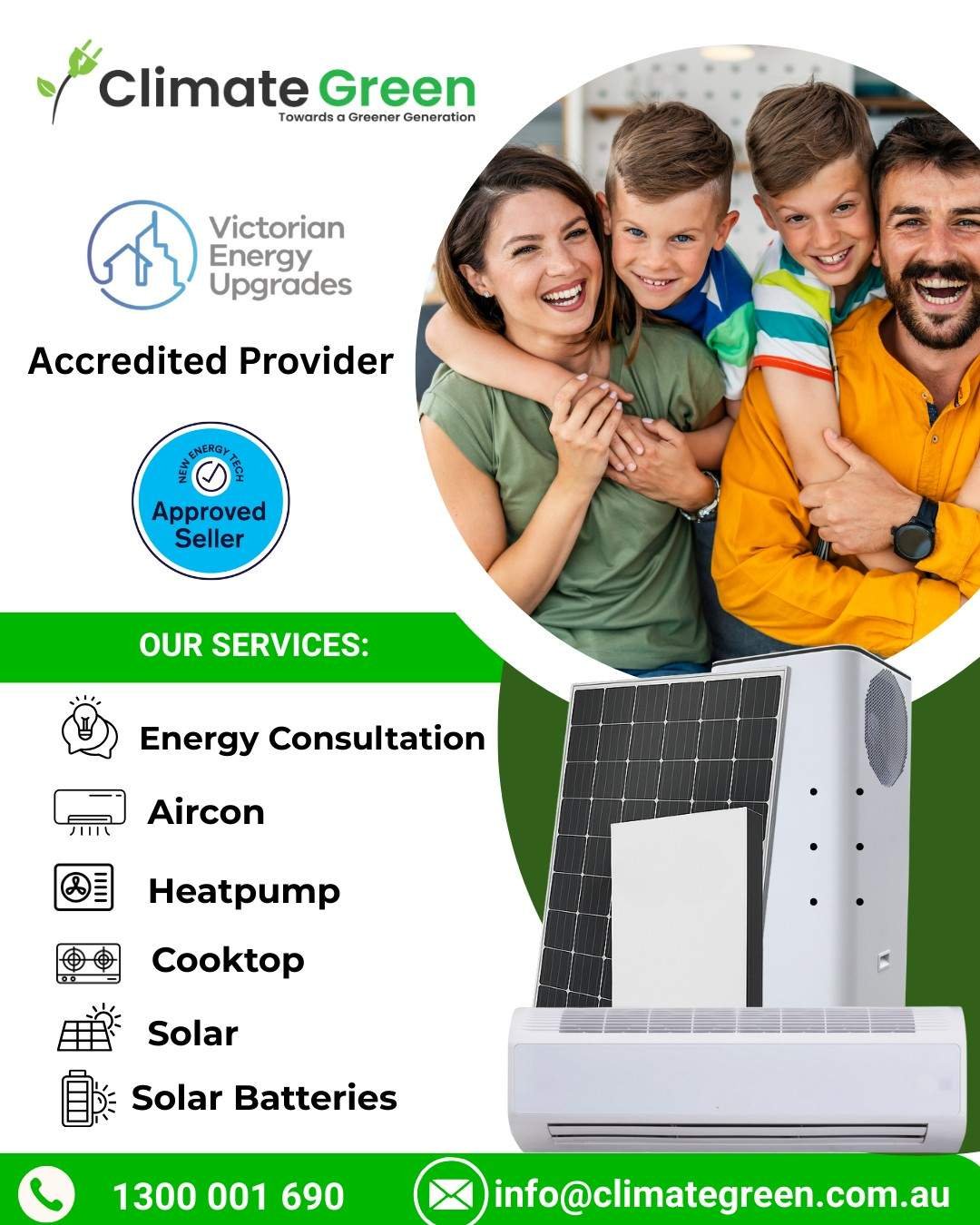 Upgrade Your Home with Climate Green – Accredited VEU Provider
