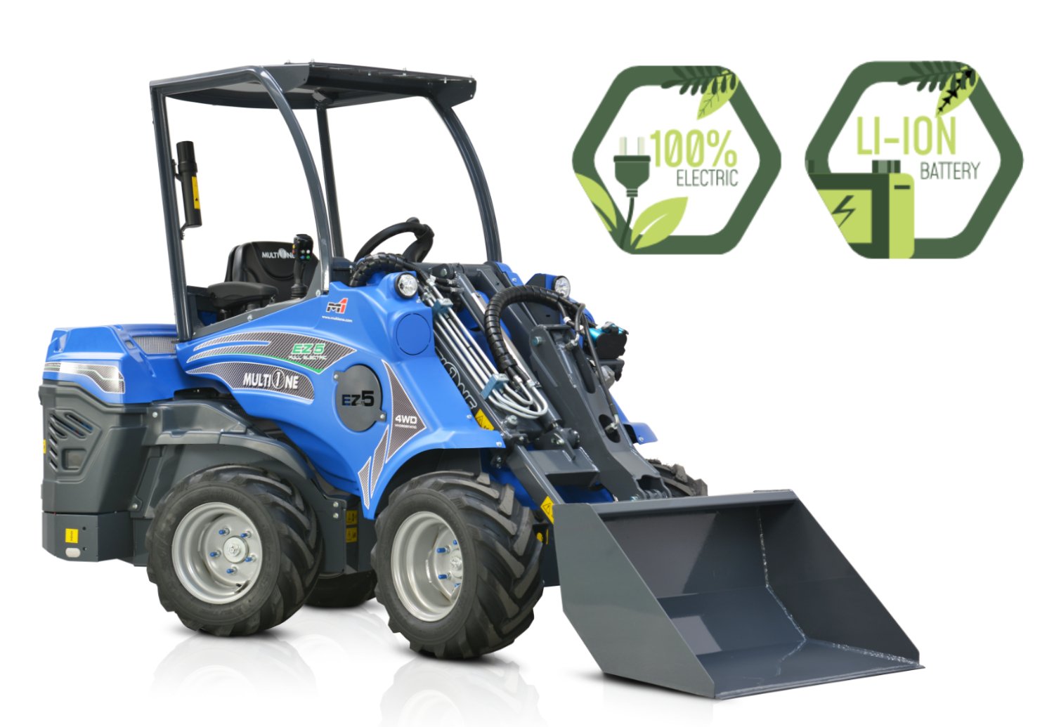 Yuchai Z25 Electric Wheel Loader Brisbane – Compact, Zero Emissions, High Efficiency