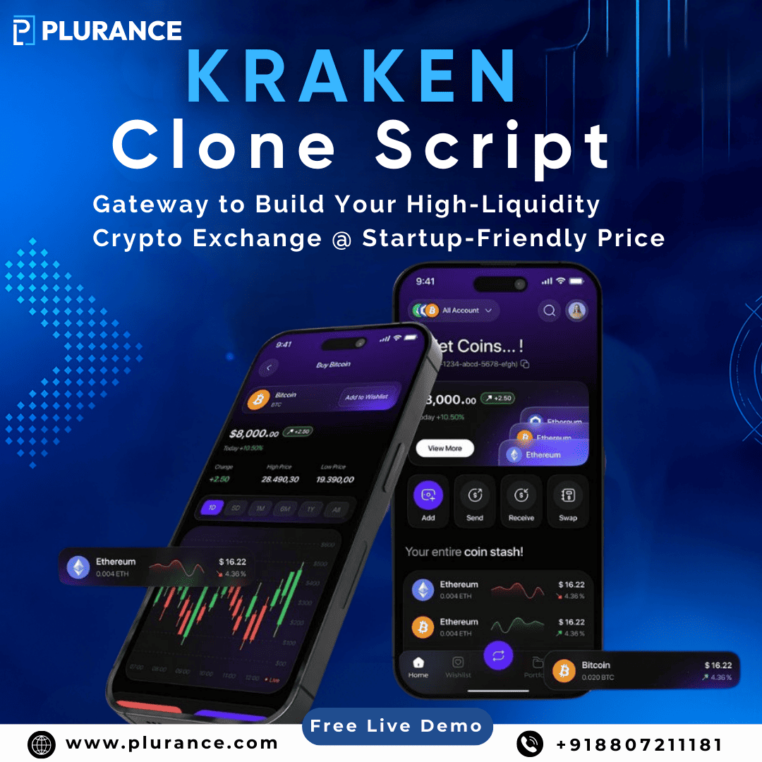 Start Your Crypto Exchange Business with Our Kraken Clone Solution