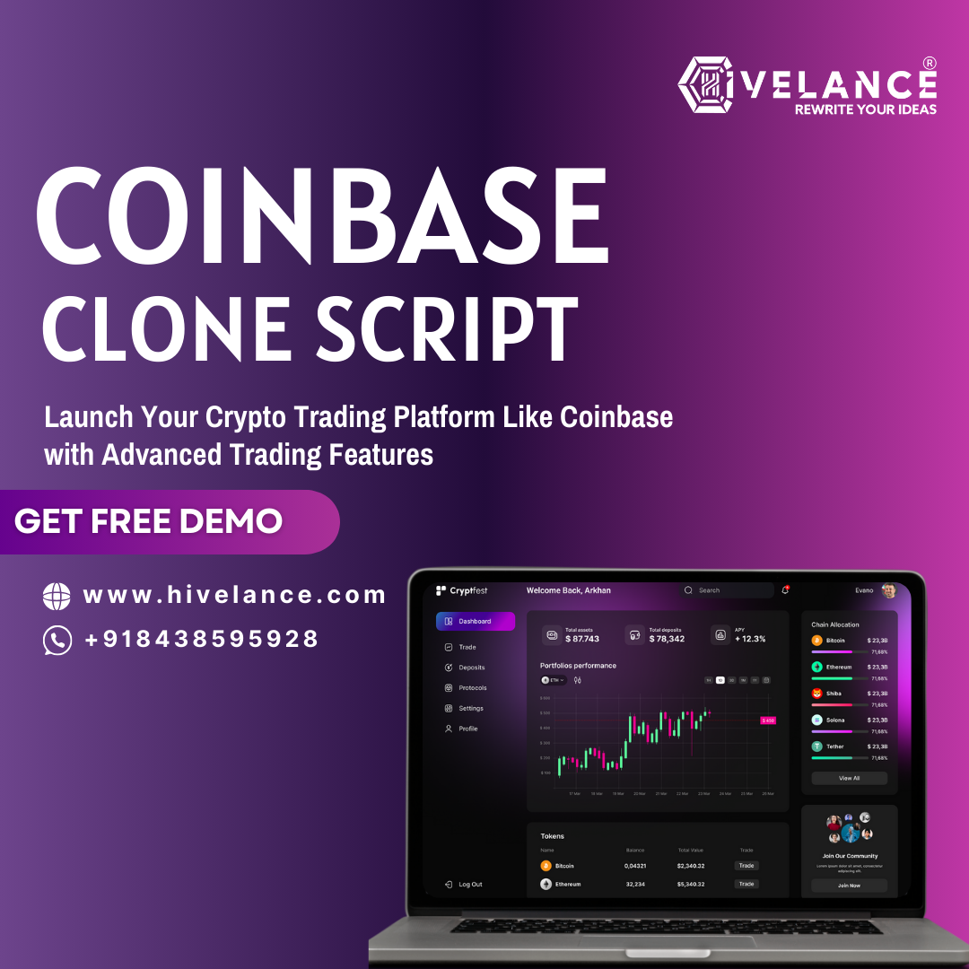 Get Your Best Coinbase Clone Script at Low Cost