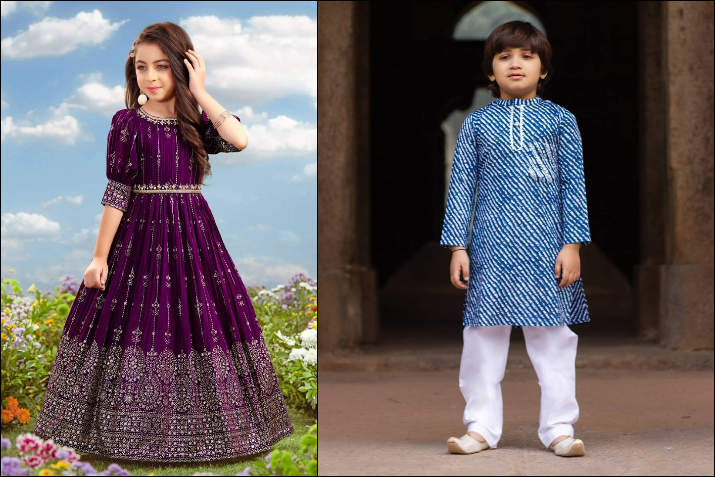 Shop Kids Wear Online with Mirraw’s Exclusive Collection