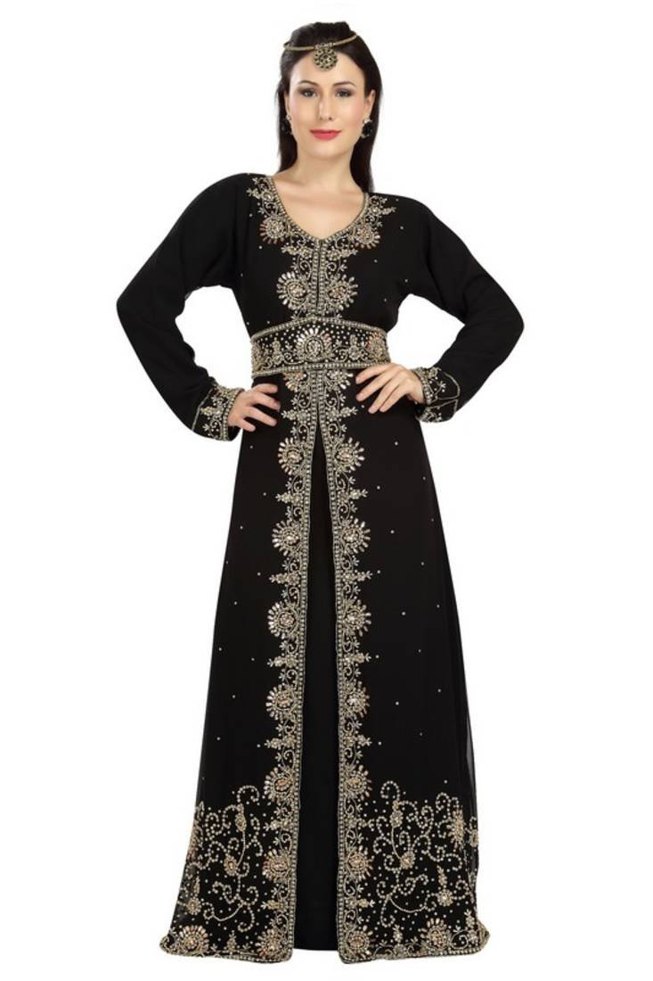 Elegant Moroccan Kaftan Dresses – Shop Now at Mirraw