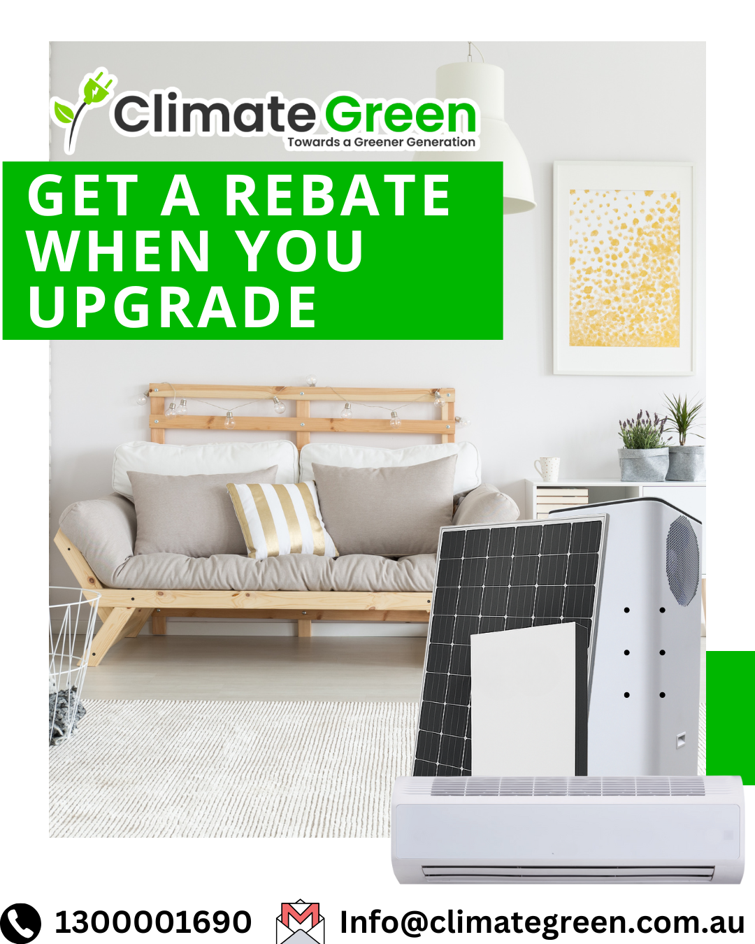 Upgrade & Save with Climate Green Melbourne!