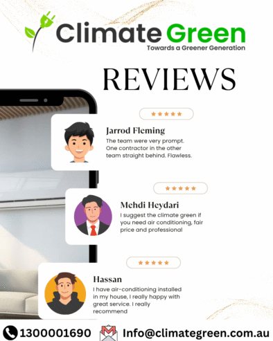 Trusted by Melbourne Homes – See Why Customers Love Climate Green!