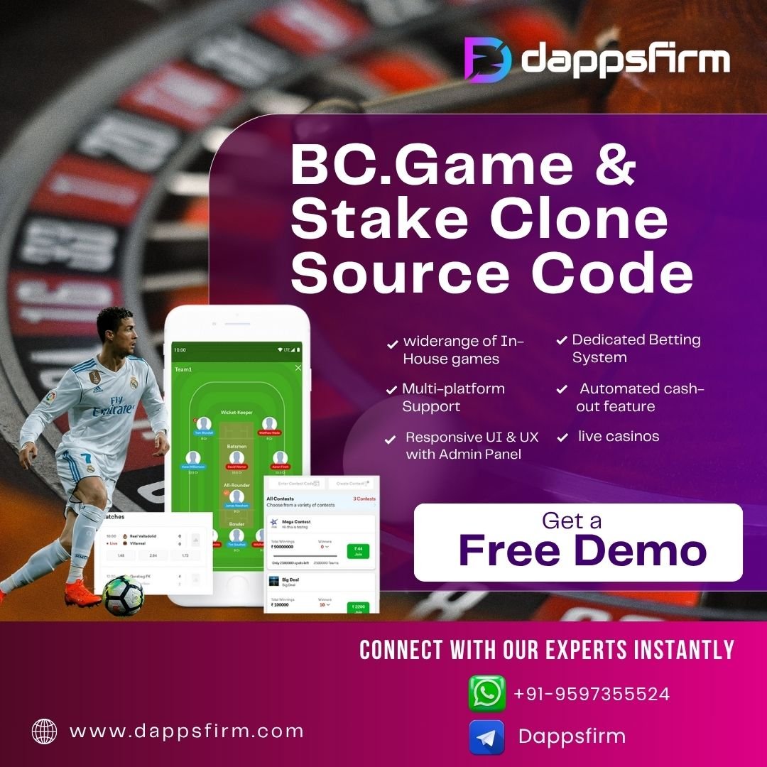 Step into Web3 Gambling with Stake and BC.Game Clone Source Code Package