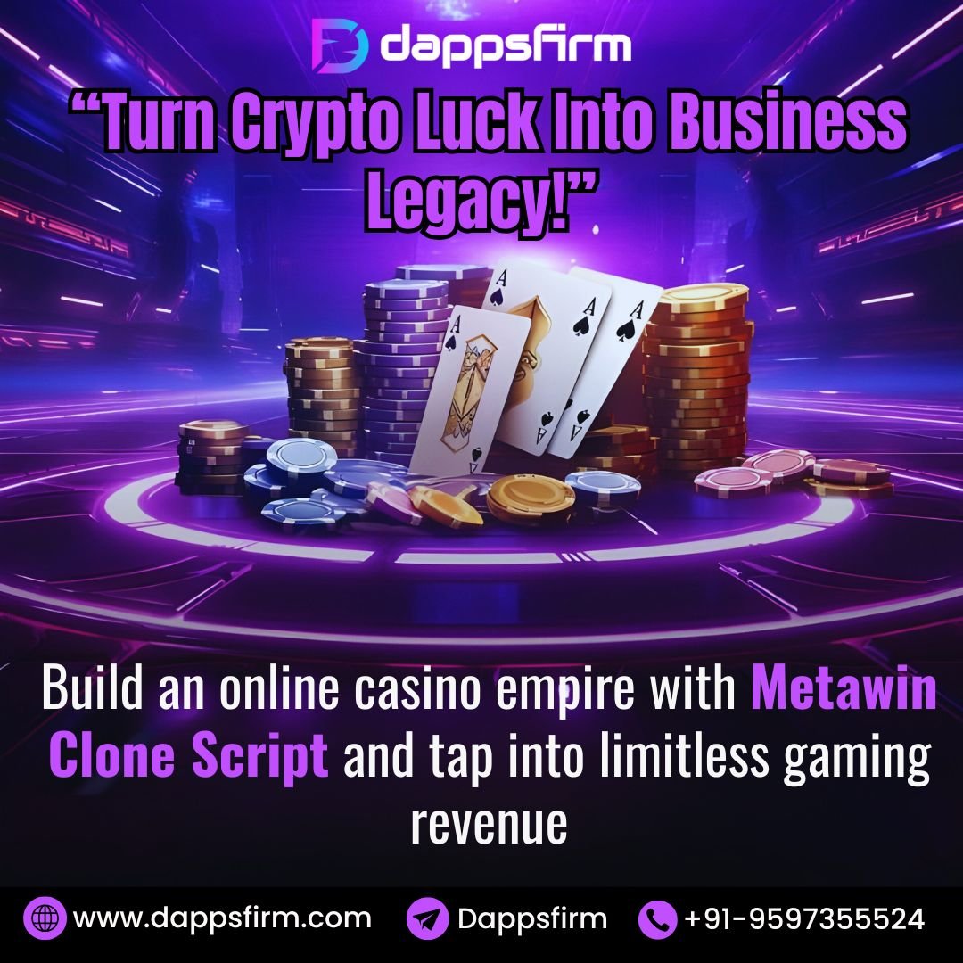 Synthesize Your Casino Vision Through Smart-Contract-Backed Metawin Clone Script