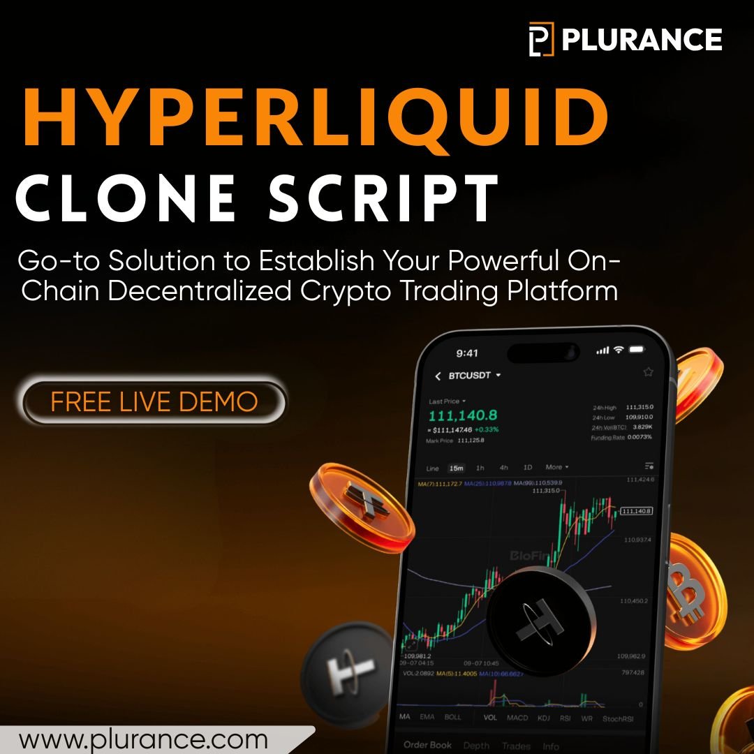 Launch a High-Speed DEX Platform with Plurance’s Hyperliquid Clone Script