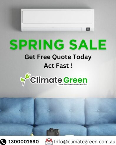 SPRING SALE – AIR CONDITIONING INSTALLATION